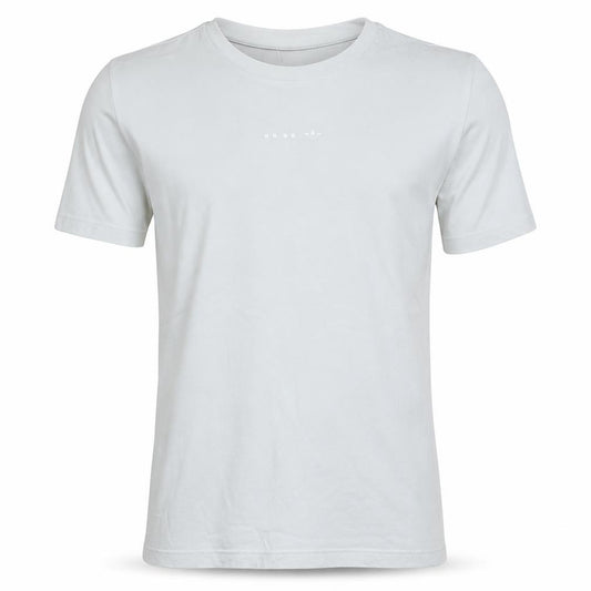 Adidas Men's White Cotton Regular Fit Crew Neck T-Shirt Size M