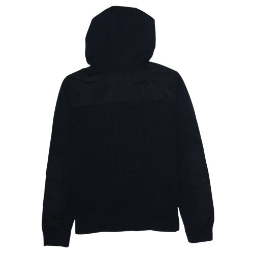 Nike Men's Black Full Zip Hoodie Size M Cotton Blend
