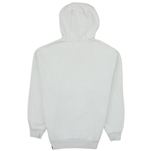 The North Face Womens Beige Pullover Hoodie Medium Fleece Lined Casual