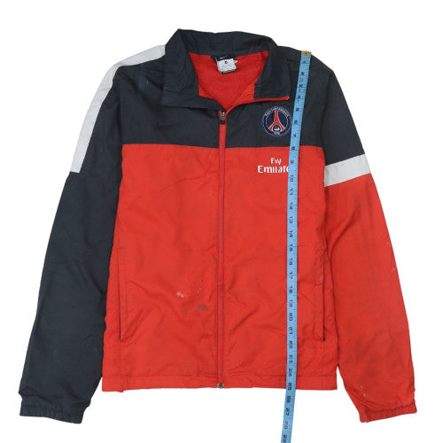 Nike Paris Saint-Germain Red Black Full Zip Men's M Sports Jacket