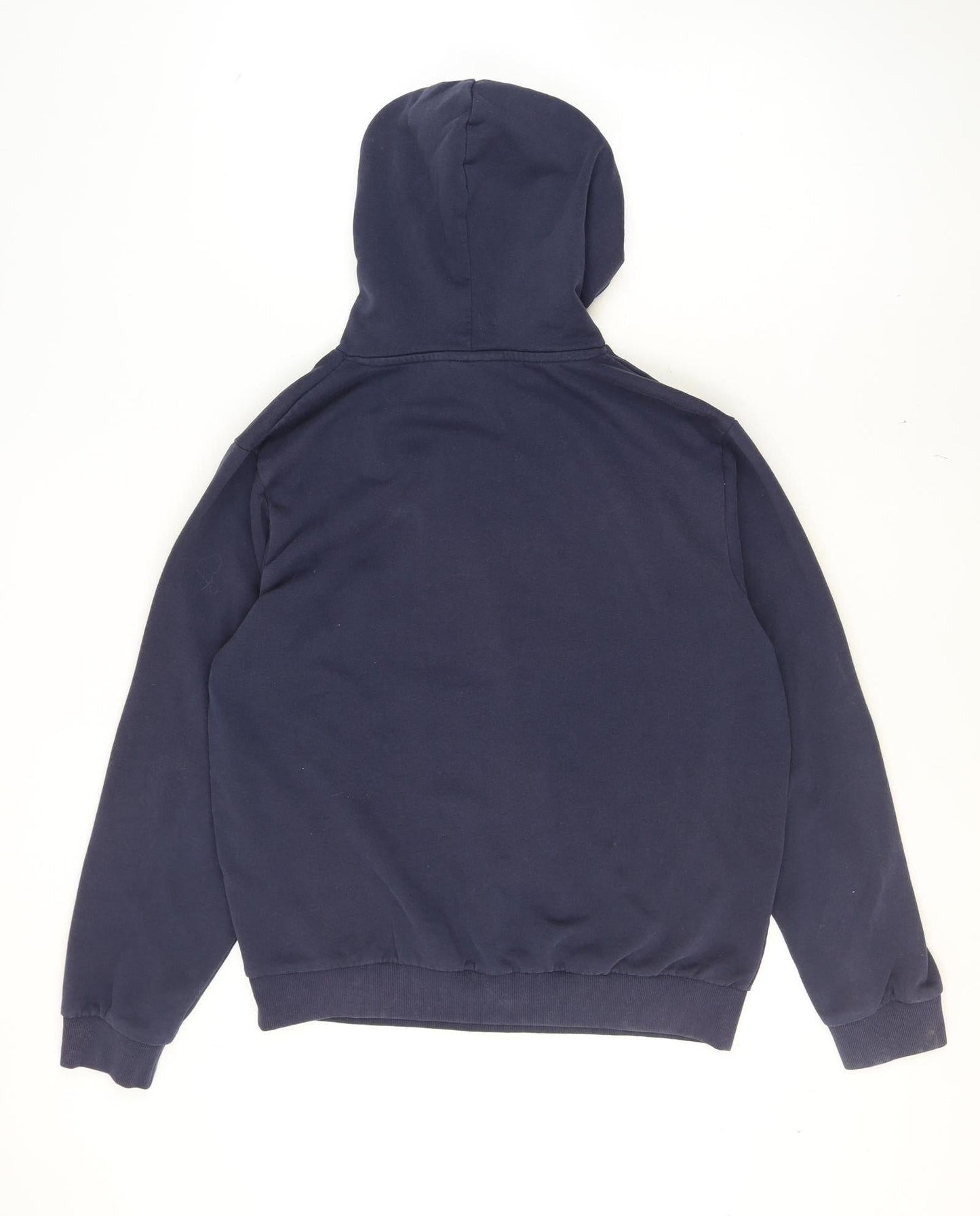 Fila Men’s Blue Pullover Hoodie L Logo Graphic Sportswear