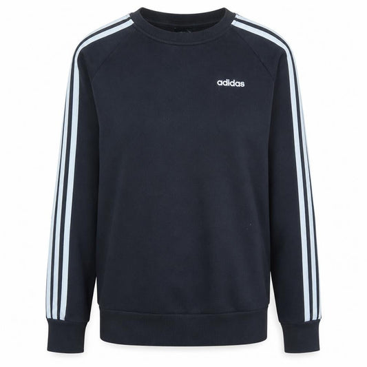 Adidas Womens Black XS Crew Neck Pullover Sweatshirt