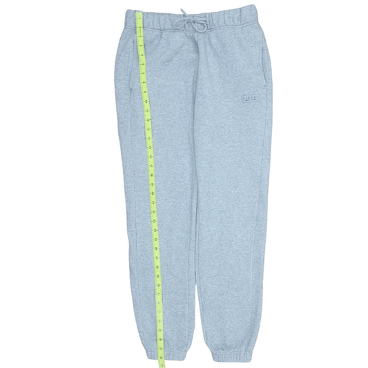 Diesel Mens Grey Jogger Sweatpants S Regular Fit Elastic Waist