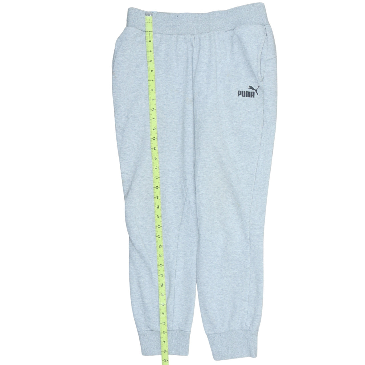 Puma Women’s Grey Jogger Sweatpants Size 12 Regular Fit Activewear