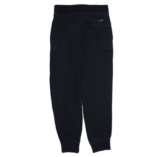 Armani Jeans Men's Black Jogger Sweatpants S Comfortable Fleece