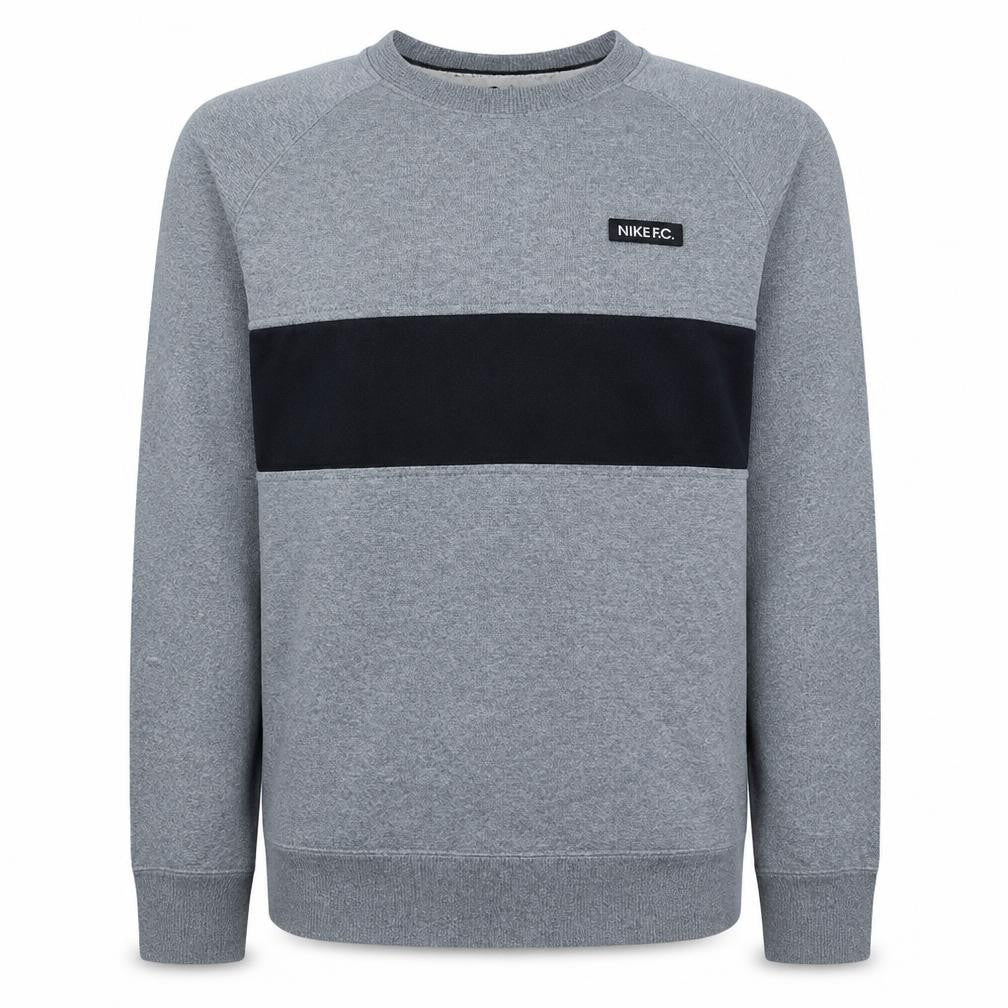 Nike Men's Grey XL Pullover Sweatshirt Crew Neck Sportswear