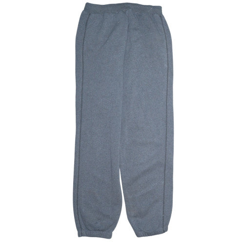 Nike Men's Grey Small Jogger Sweatpants Fleece Drawstring Trousers
