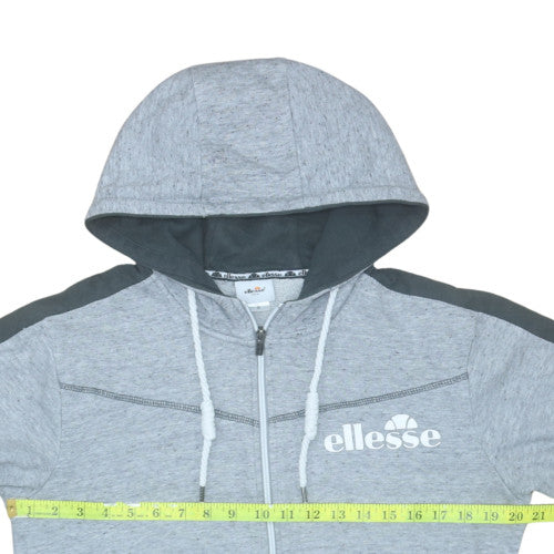 Ellesse Men's Grey Full Zip Hoodie Size M Regular Fit