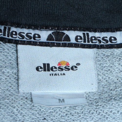 Ellesse Men's Grey Full Zip Hoodie Size M Regular Fit