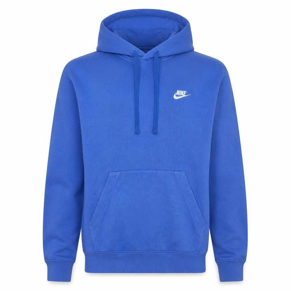 Nike Men's Blue Pullover Hoodie XS Regular Fit Cotton Fleece