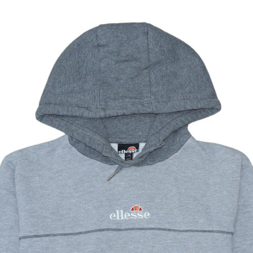 Ellesse Men’s Grey Pullover Hoodie XL Sports Cotton Blend