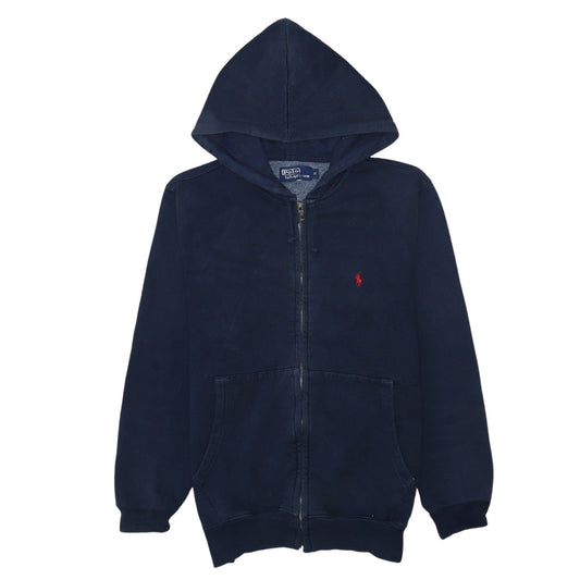 Polo Ralph Lauren Men's Blue Full Zip Hoodie Size M