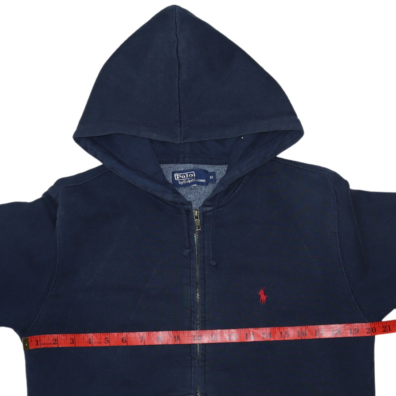 Polo Ralph Lauren Men's Blue Full Zip Hoodie Size M