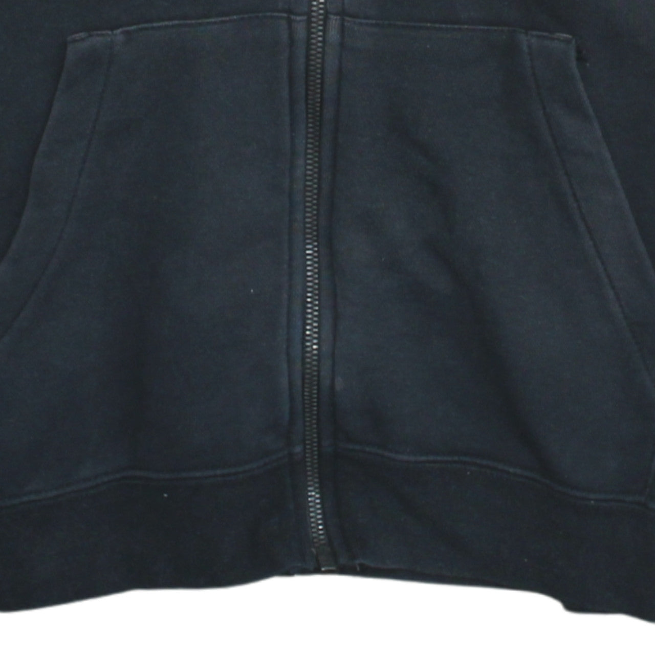 Nike Men's Black Full Zip Hoodie Size S Regular Fit Fleece