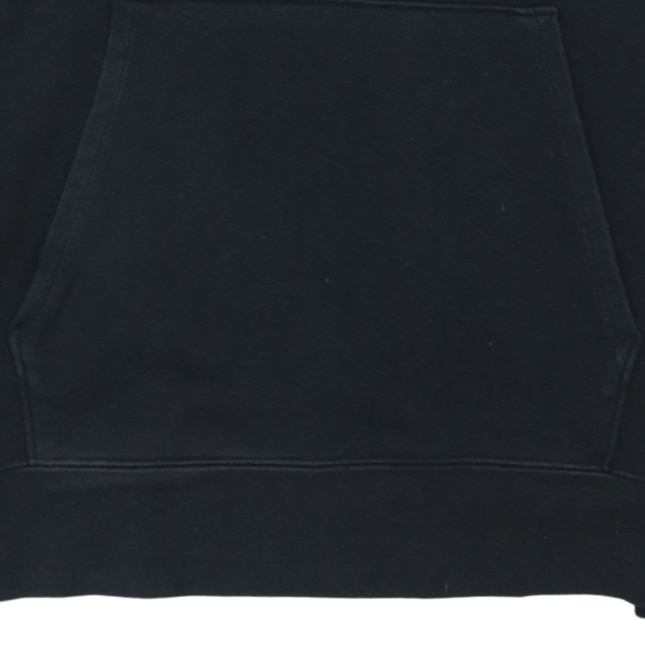 Champion Men's Black Pullover Hoodie M Fleece Logo Sweatshirt