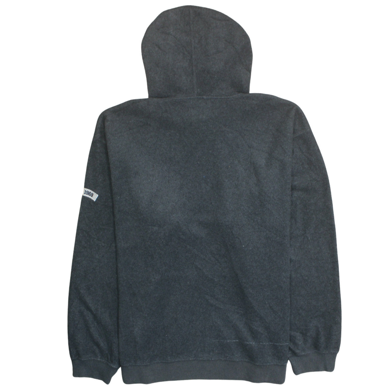 GAP Men's Grey Pullover Hoodie L Hooded Fleece Sweatshirt