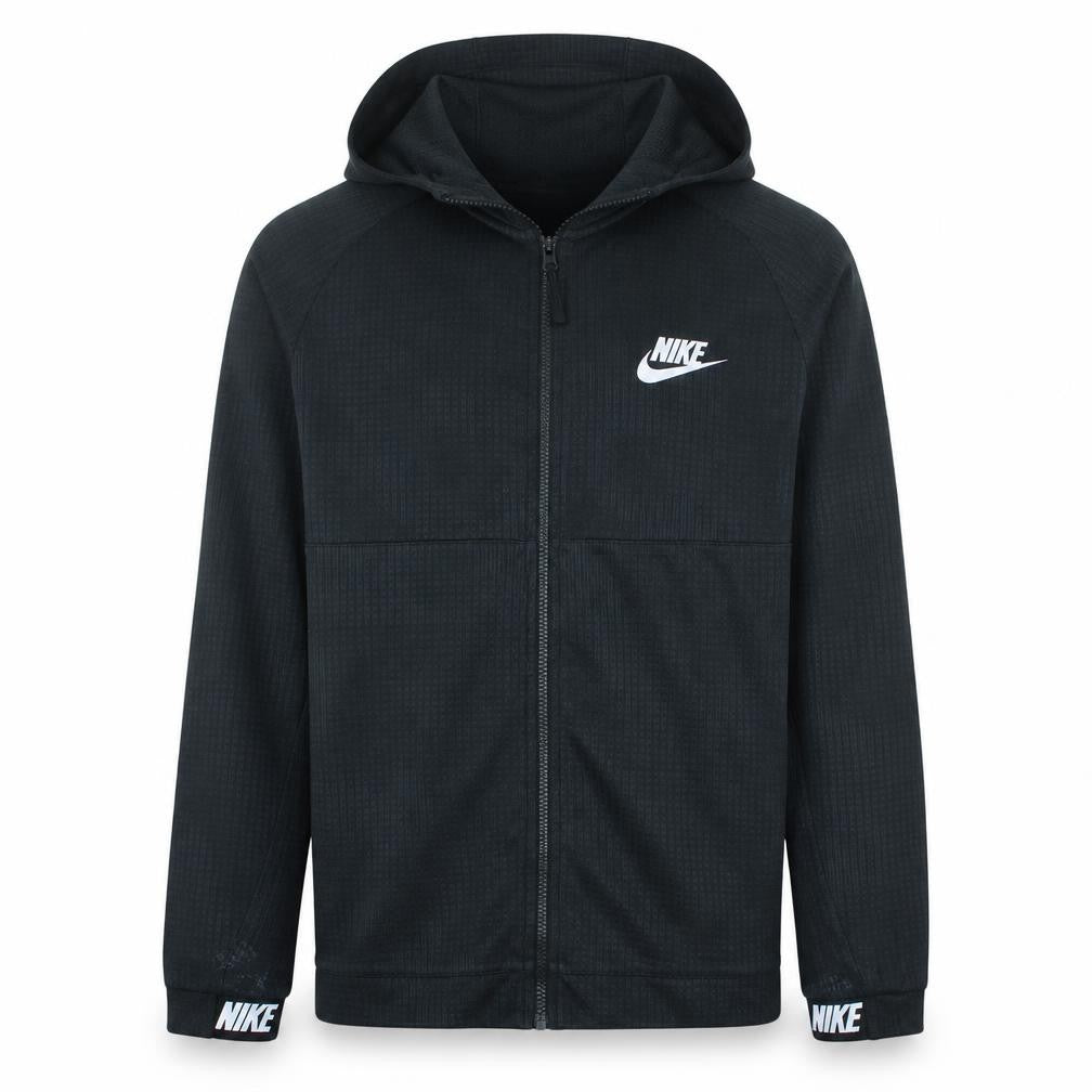 Nike Men's Black Full Zip Hoodie Size M Sportswear Sweatshirt
