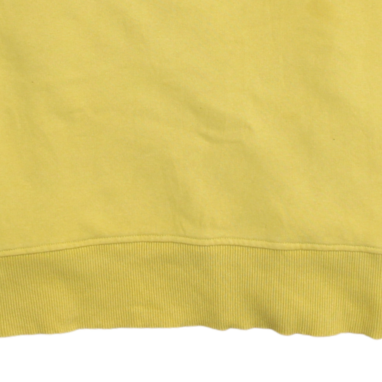 Tommy Jeans Men's Yellow Pullover Sweatshirt M Crew Neck Logo