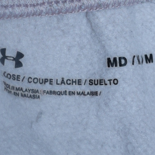 Under Armour Womens Grey Jogger Trousers Size M Fleece Comfort Fit