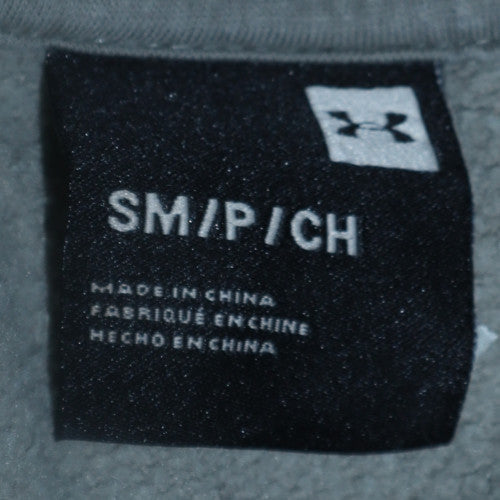 Under Armour Women's Grey Pullover Hoodie Small Lightweight Logo