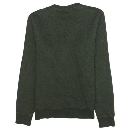 Lacoste Sport Men's Green Crew Neck Cotton Sweatshirt Size S