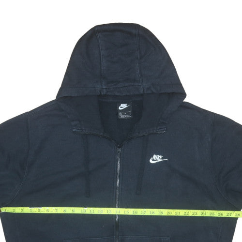 Nike Men's Black XL Full Zip Fleece Hoodie Sweatshirt
