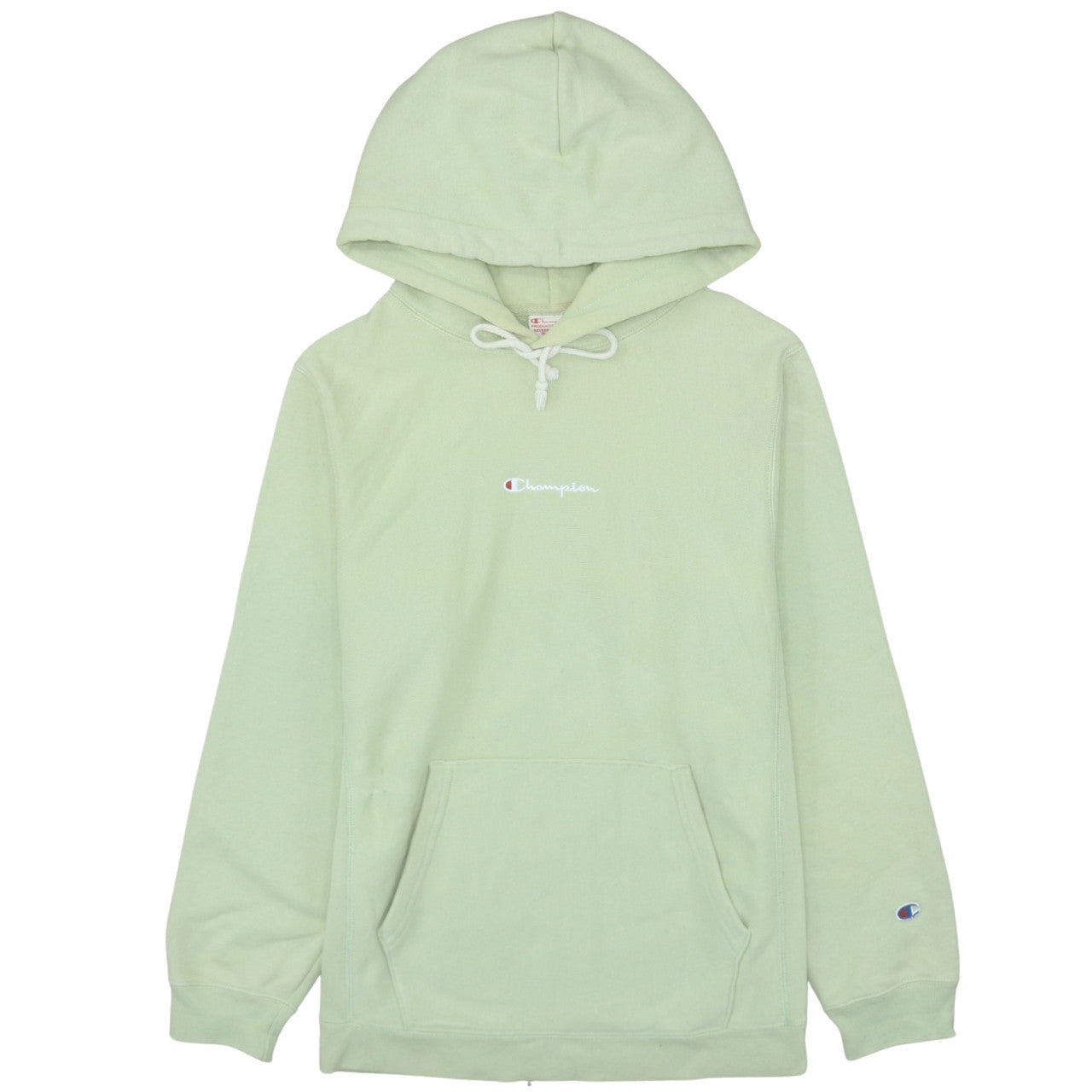 Champion Womens Green Reverse Weave Pullover Hoodie Medium