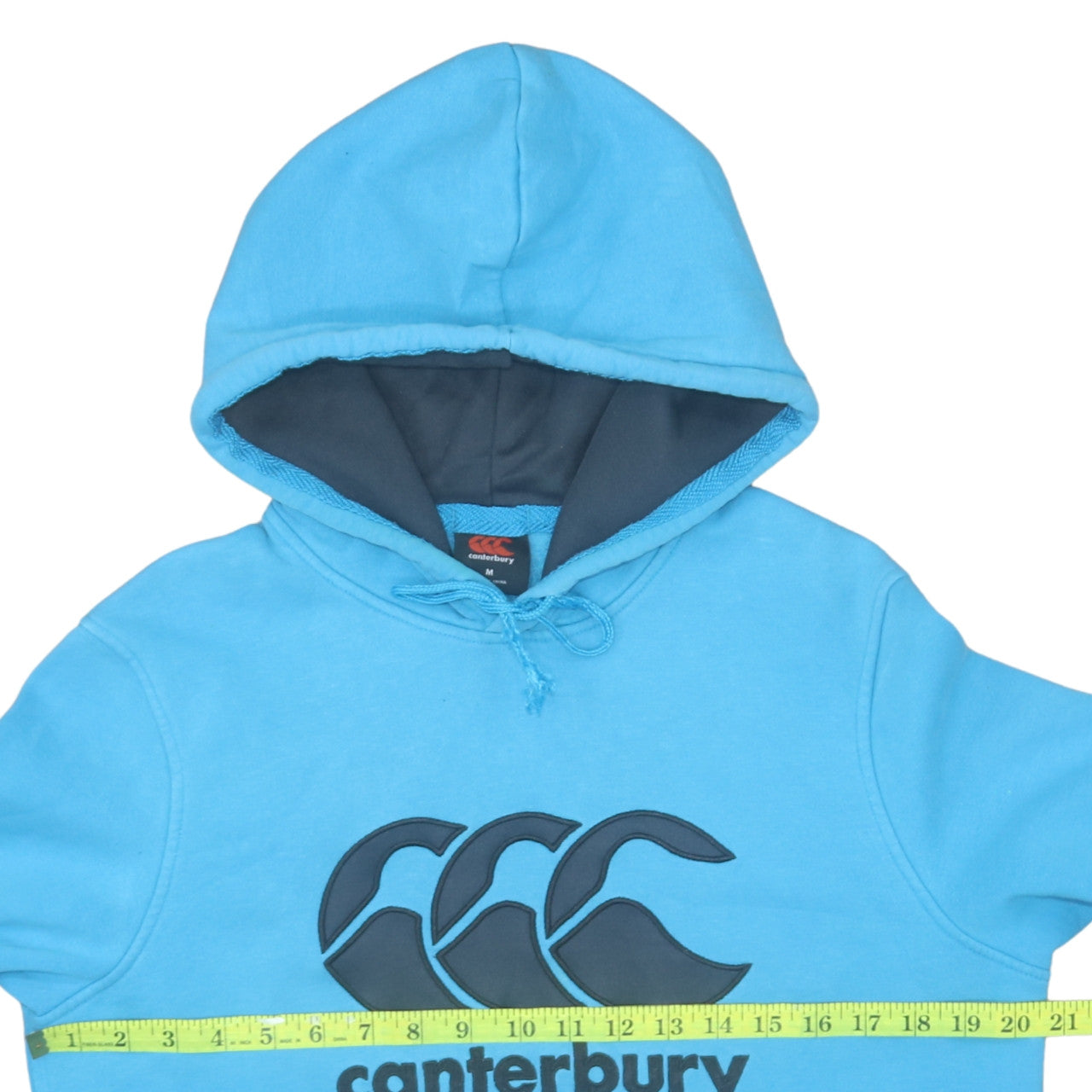 Canterbury Men's Blue Pullover Hoodie Size M Sports Fleece