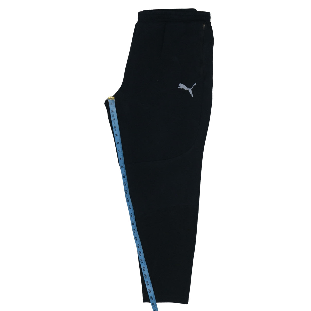 Puma Men's Black XL Jogger Sweatpants Tapered Fleece Trousers