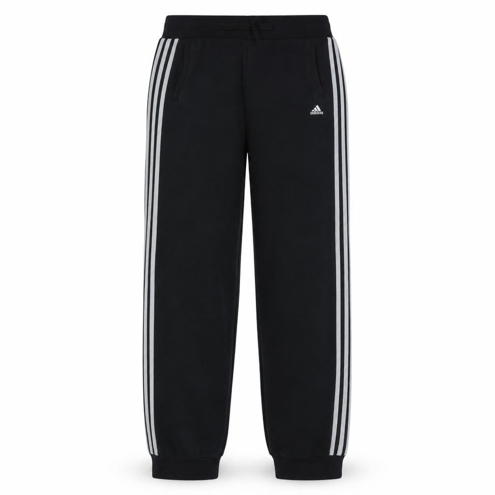 Adidas Women's Black Jogger Sweatpants S Elastic Waist Fleece