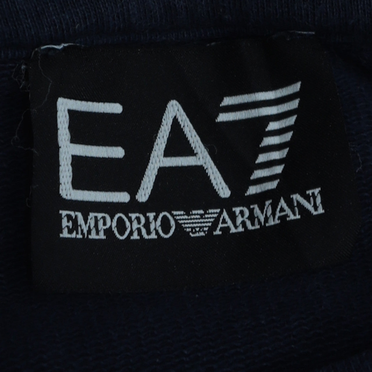 Emporio Armani EA7 Women's Navy Blue Logo Sweatshirt Size M