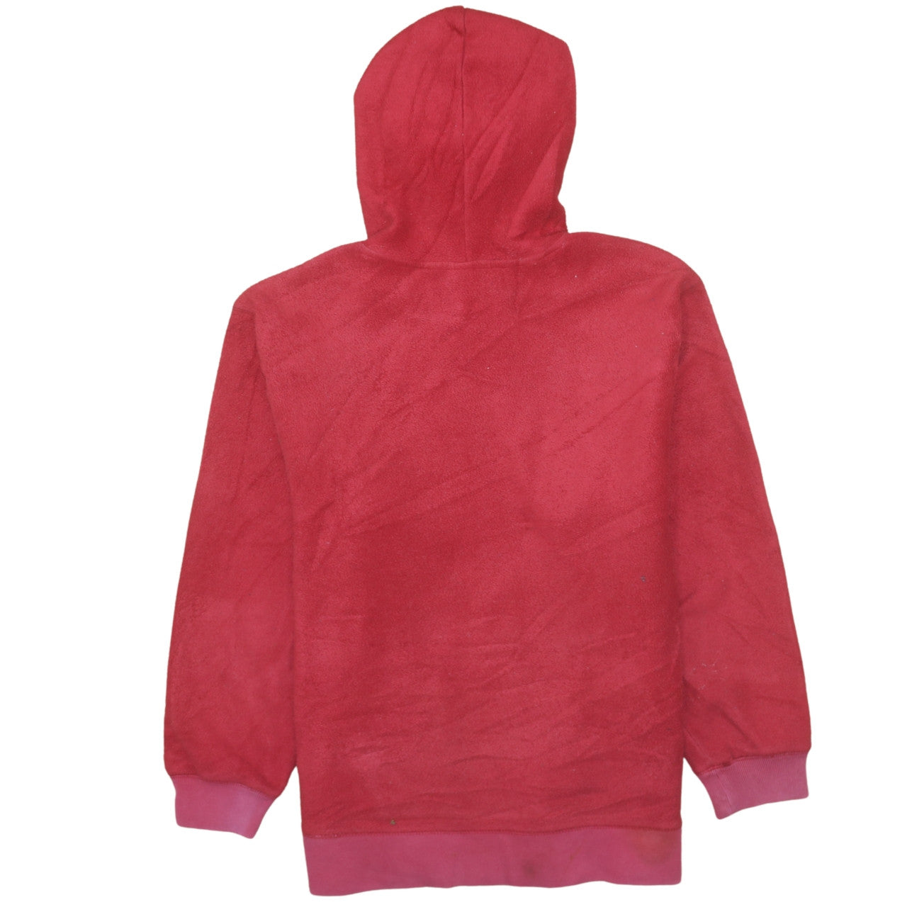 GAP Boys Red Fleece Pullover Hoodie Size 12 Years Warm Logo Sweatshirt