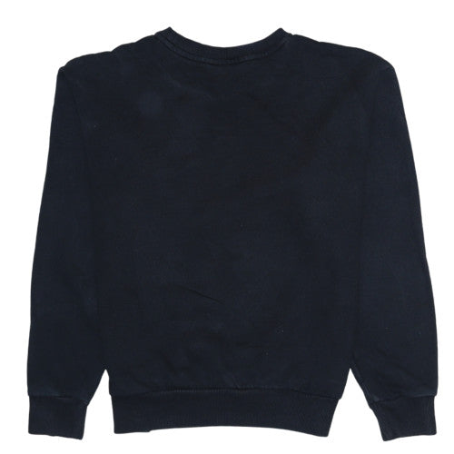 Puma Women's Black XS Crew Neck Pullover Sweatshirt Logo Print