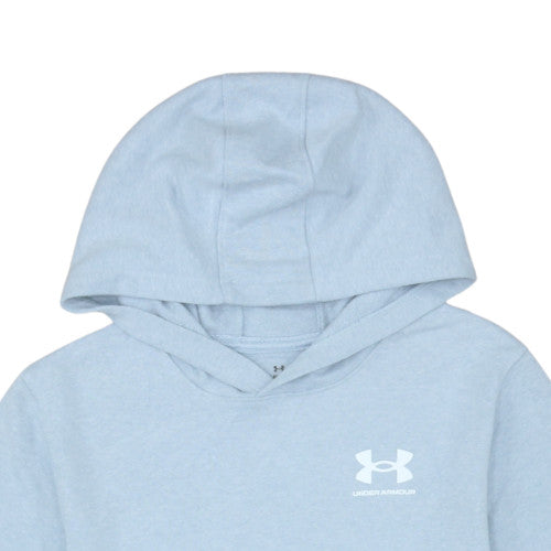 Under Armour Boys Blue Short Sleeve Pullover Hoodie Size XL 158-170cm