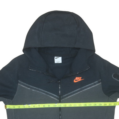 Nike Men's Black Full Zip Hoodie M Sports Fleece Jacket