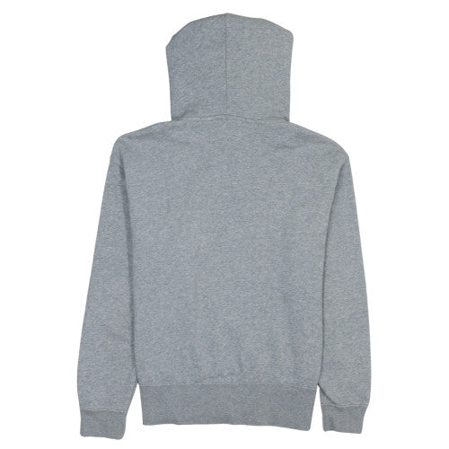 Nike Women Grey XS Pullover Hoodie Cotton Blend Logo Sportswear