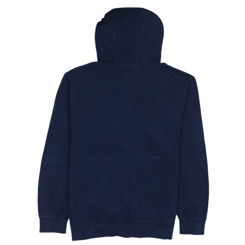 Nike Men Blue Pullover Hoodie L Regular Fit Fleece Sweatshirt