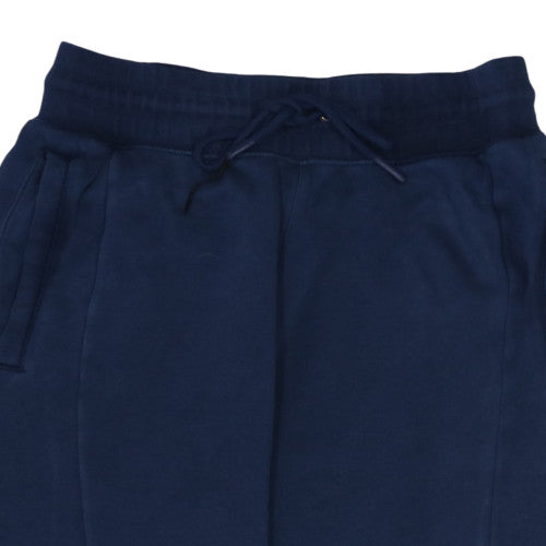 Nike Men Blue Jogger Sweatpants S Regular Fit Fleece Tapered