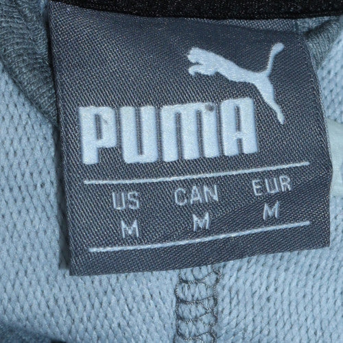 Puma Men's Grey Full Zip Track Jacket Size M Regular Fit
