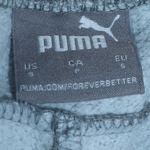 Puma Men's Grey Small Fleece Sweatpants Elastic Waist