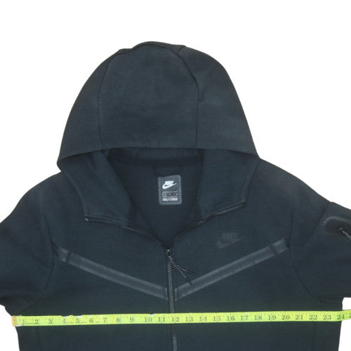 Nike Men's Black L Full Zip Hooded Sports Fleece Hoodie