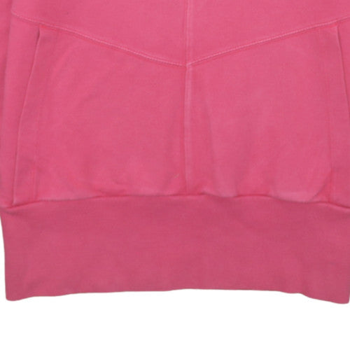 Nike Air Women's Pink Full Zip Hoodie Size M 10/12 Cotton Blend