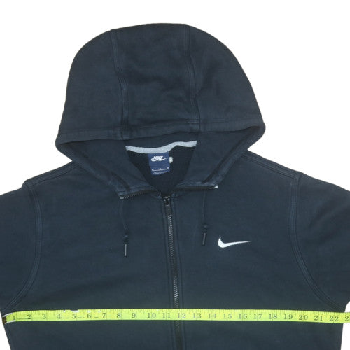 Nike Men's Black Full Zip Fleece Hoodie Size M