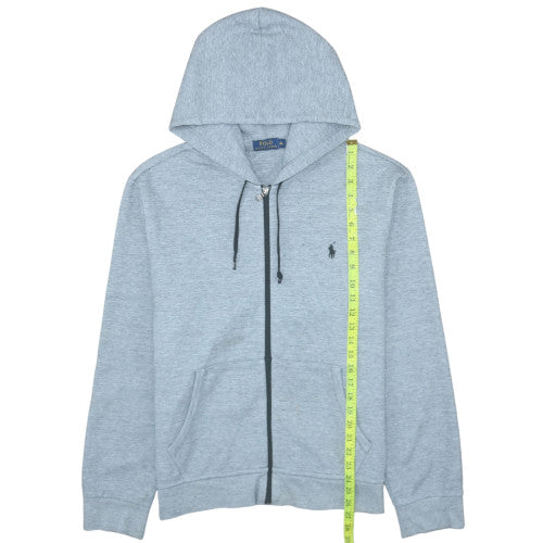 Ralph Lauren Men's Grey Full Zip Hoodie XL Regular Fit