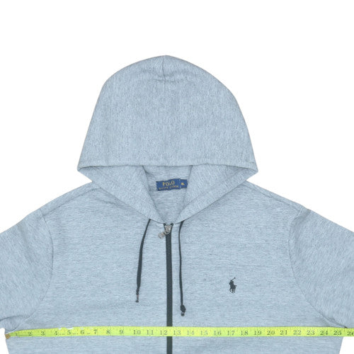 Ralph Lauren Men's Grey Full Zip Hoodie XL Regular Fit