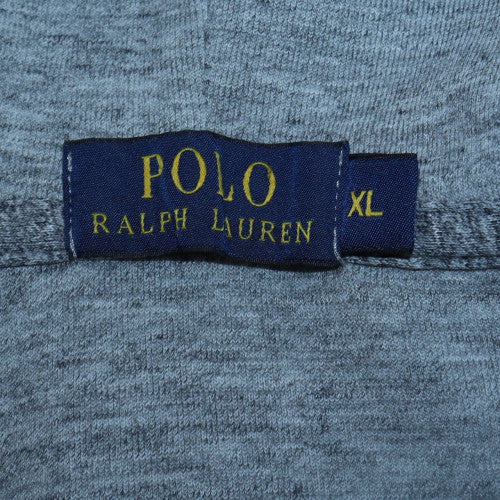 Ralph Lauren Men's Grey Full Zip Hoodie XL Regular Fit