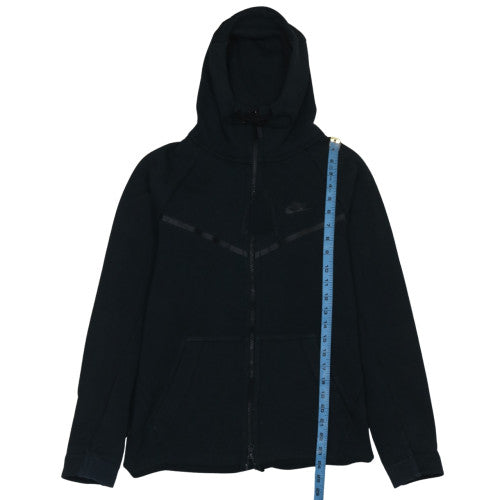 Nike Men's Black Full Zip Hoodie S Fleece Sportswear