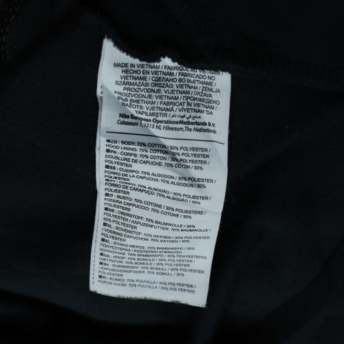 Nike Men's Black Full Zip Hoodie S Fleece Sportswear