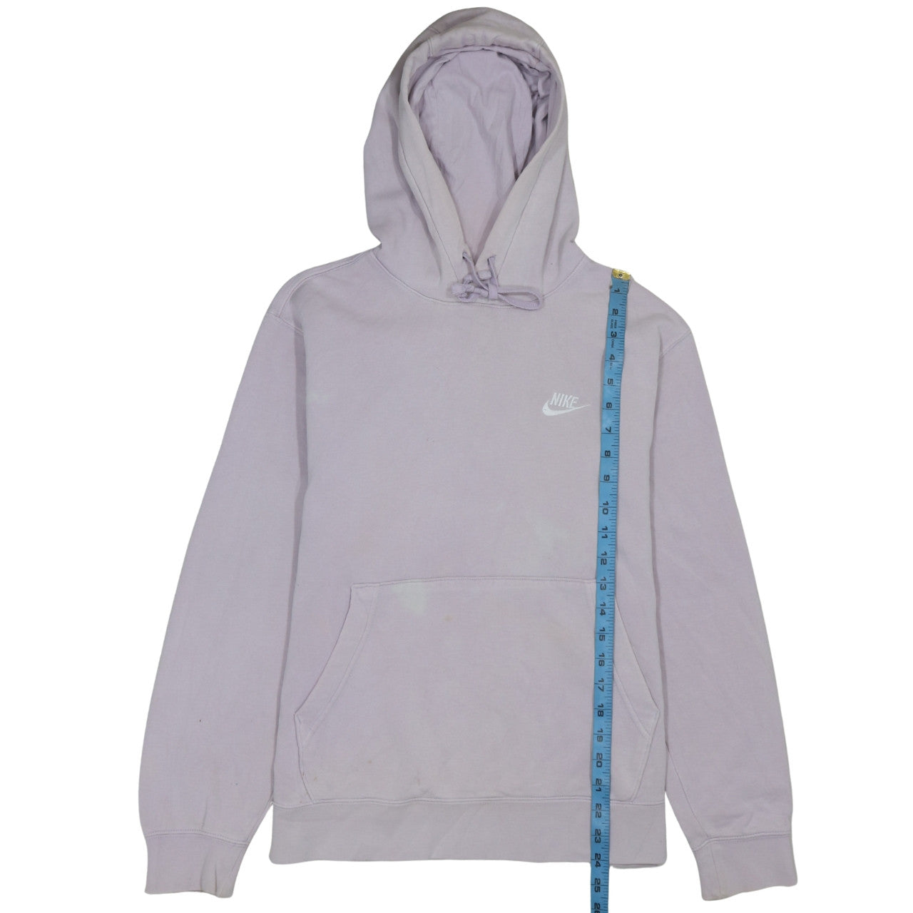 Nike Womens Lavender Pullover Hoodie Small Cotton Blend Casual