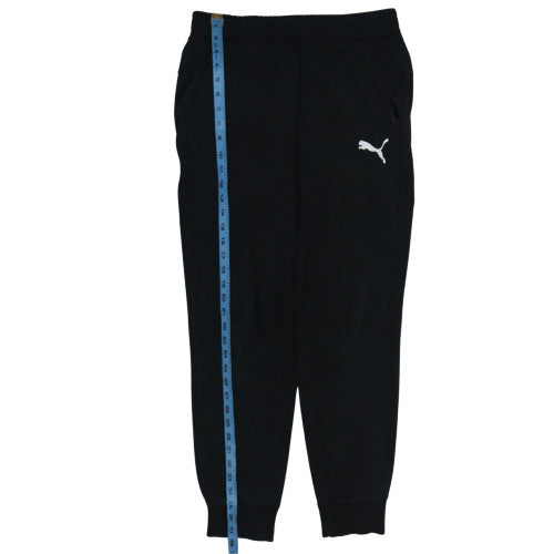 Puma Mens Black M Jogger Sweatpants Elastic Waist Pockets